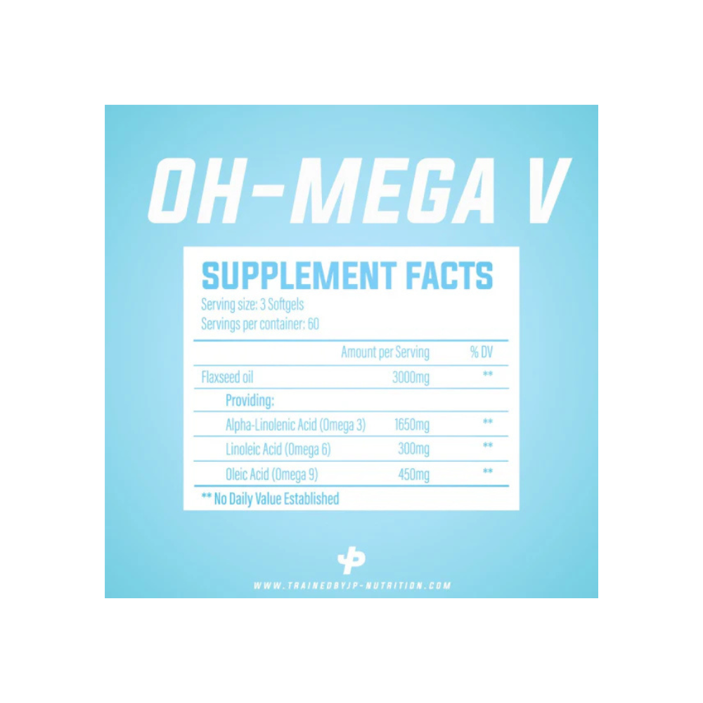 tbJP Oh-Mega V - 180 Soft Gels