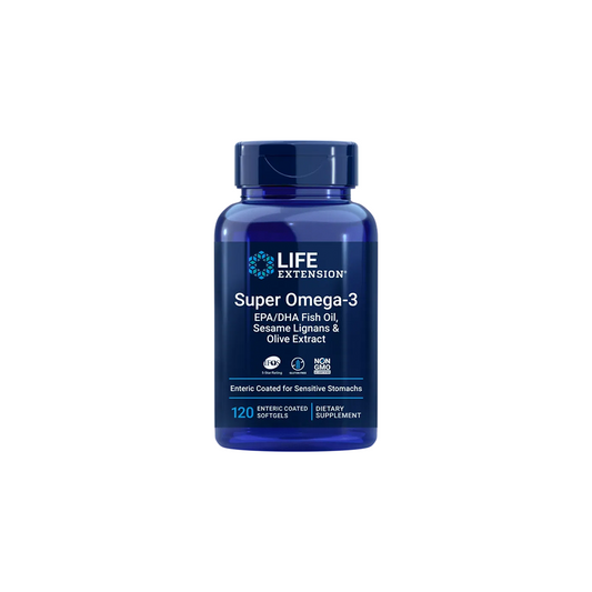 Life extension OMEGA 3 IFOS 120 SOFT ENTERIC COATED GELS